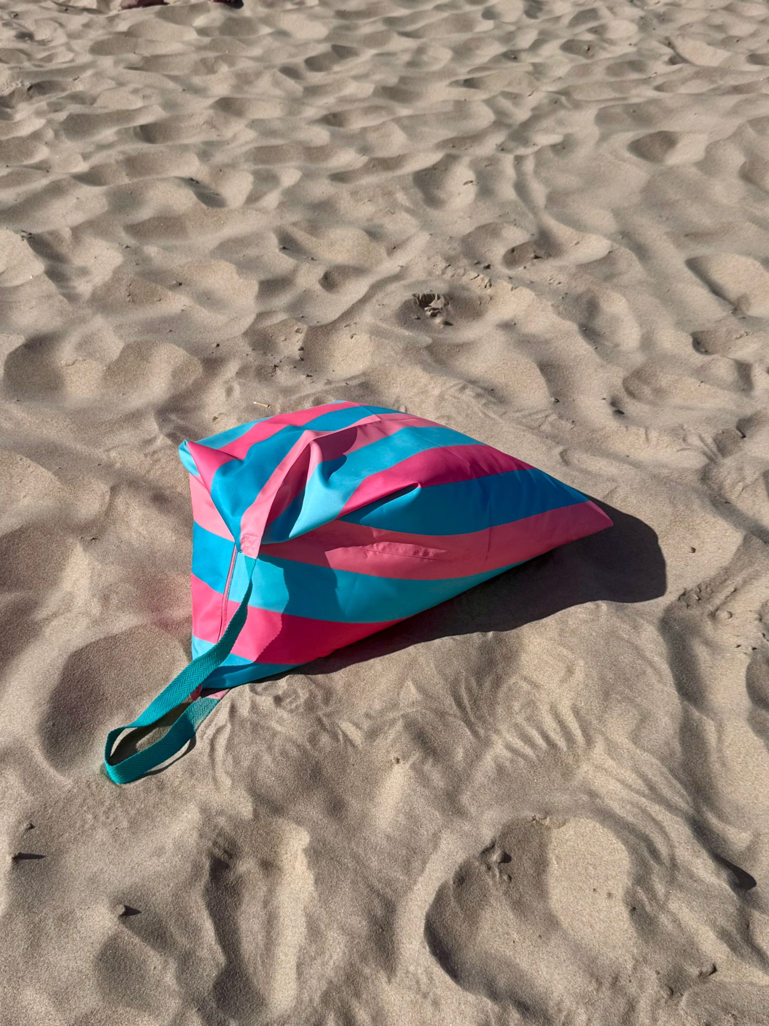 Puff de praia Sorbet Tropical da puffs.pt by Zezinha, feito à mão em Portugal